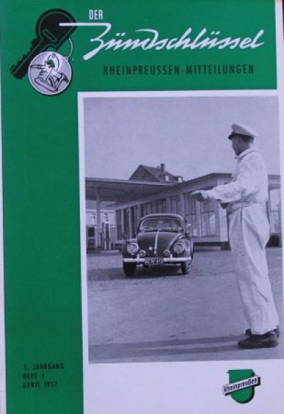 Rheinpreussen "Der Zuendschluessel" Gasstation-Magazine 1957 (0842)